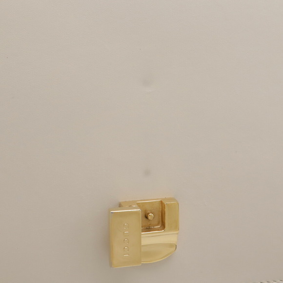 Gucci Gucci Sylvie Leather Shoulder Bag Off-White Leather Shoulder Bag 421882 - Picture 9 of 9